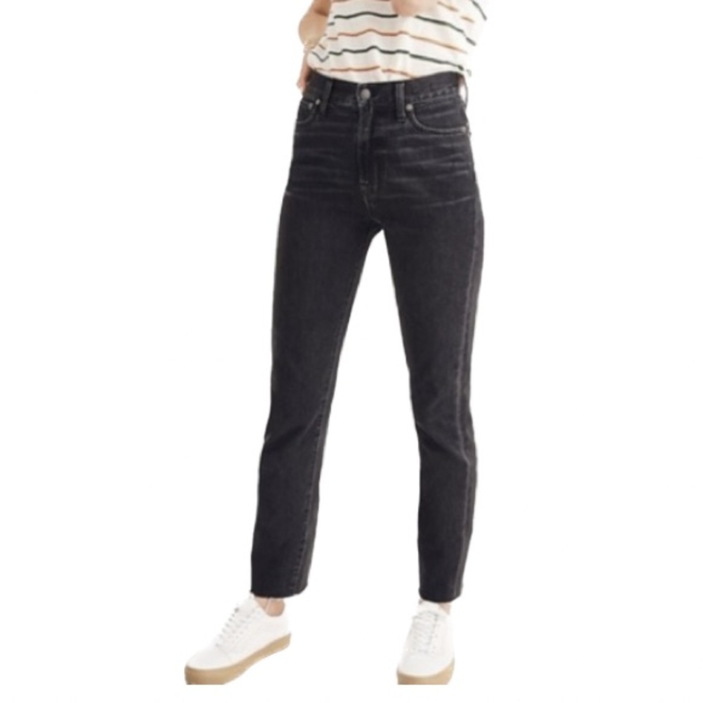 Madewell The Perfect Summer Jean Size 29S Black Wash NWT
